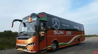 Sunrise Tours and Travels Bus-Side Image