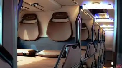 Sunrise Tours and Travels Bus-Seats Image