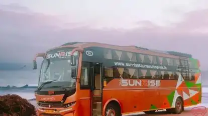 Sunrise Tours and Travels Bus-Side Image