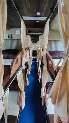 Sunrise Tours and Travels Bus-Seats layout Image