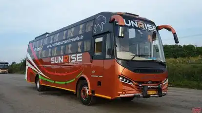 Sunrise Tours and Travels Bus-Side Image