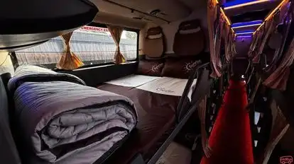 Sunrise Tours and Travels Bus-Seats Image