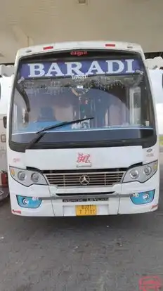 Baradi Travels Bus-Front Image