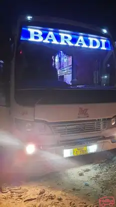 Baradi Travels Bus-Front Image