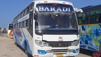 Baradi Travels Bus-Front Image