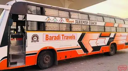 Baradi Travels Bus-Side Image