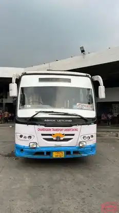 Chandigarh Transport Undertaking (CTU) Bus-Front Image