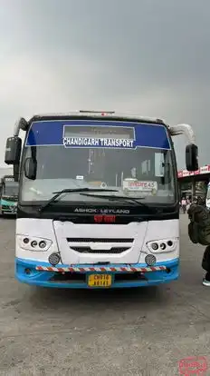 Chandigarh Transport Undertaking (CTU) Bus-Front Image