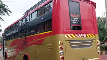 Indani Travels Bus-Side Image