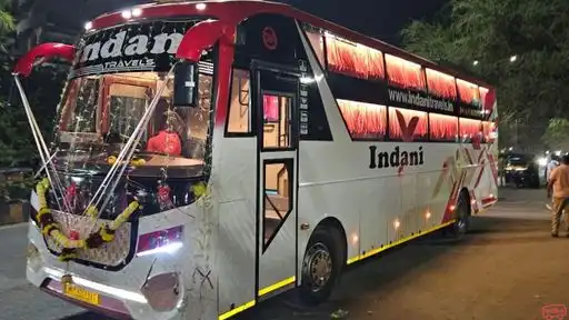 Indani Travels Bus-Front Image