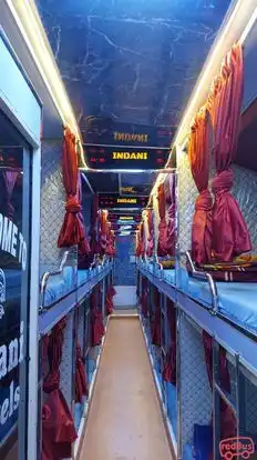 Indani Travels Bus-Seats layout Image