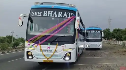 NEW BHARAT TRAVELS Bus-Front Image