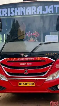 Krishna Rajat Bus-Front Image