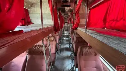 Krishna Rajat Bus-Seats layout Image