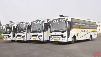 ALIF Travels Bus-Front Image