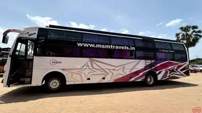 MSM TRAVELS Bus-Side Image