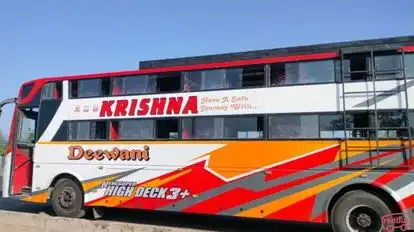Krishna travels Bus-Side Image