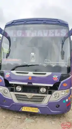 MG Travels Bus-Front Image