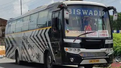 Dibyajyoti Travels Bus-Front Image