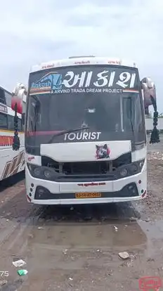 Aakash Travels Bus-Front Image