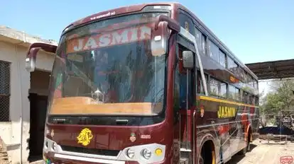 Aakash Travels Bus-Front Image