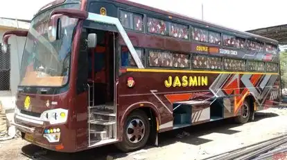Aakash Travels Bus-Side Image