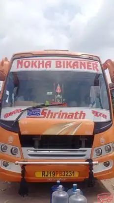 Nokha-Bikaner Travels Bus-Front Image