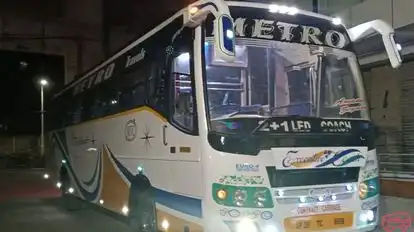 Metro Tours and Travels Bus-Front Image
