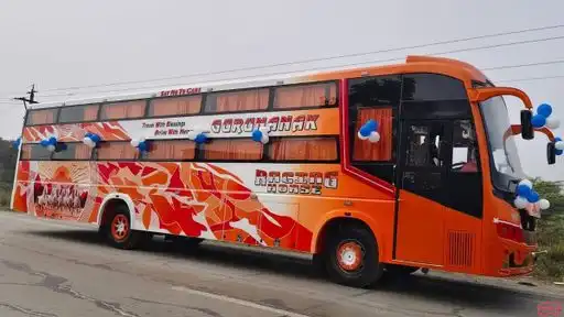 New Shree Patel Travels Bus-Front Image