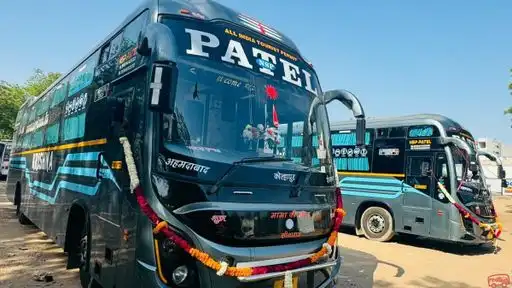 New Shree Patel Travels Bus-Front Image