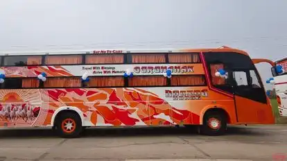 New Shree Patel Travels Bus-Front Image
