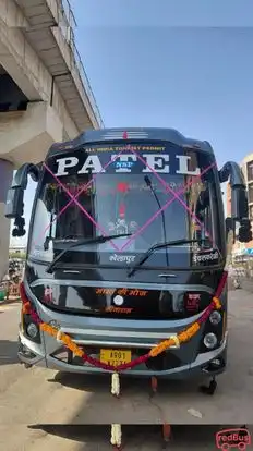 New Shree Patel Travels Bus-Front Image
