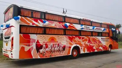 New Shree Patel Travels Bus-Front Image