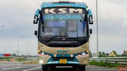 KSM Roadways Bus-Front Image