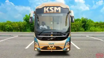 KSM Roadways Bus-Front Image