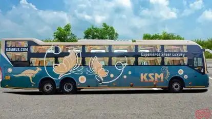 KSM Roadways Bus-Side Image