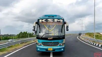KSM Roadways Bus-Front Image