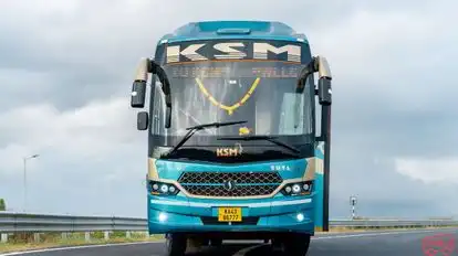 KSM Roadways Bus-Front Image