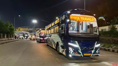 Sana Travels Bus-Front Image