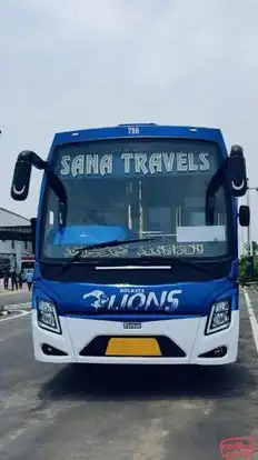 Sana Travels Bus-Front Image