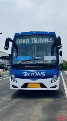 Sana Travels Bus-Front Image