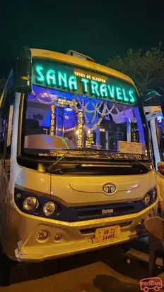 Sana Travels Bus-Front Image