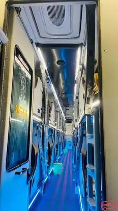 Sana Travels Bus-Seats layout Image