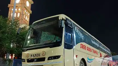 Sreeguru Travels Bus-Front Image