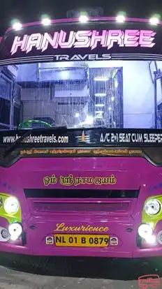 Hanushree Travels Bus-Front Image