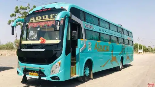 Jay Aburaj Travels Agency Bus-Front Image