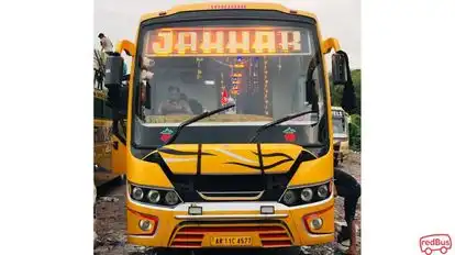 Jay Aburaj Travels Agency Bus-Front Image