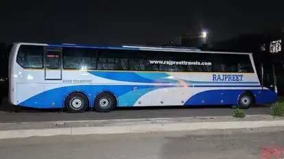 Rajpreet Travels and cargo Bus-Side Image