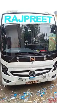 Rajpreet Travels and cargo Bus-Front Image