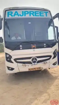 Rajpreet Travels and cargo Bus-Front Image